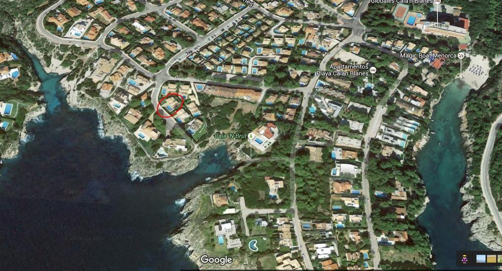 Villa Violeta Cala'N Blanes  Bagian luar foto